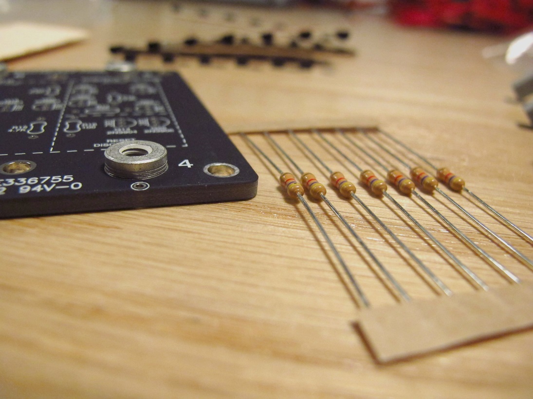 555 kit p c band resistors