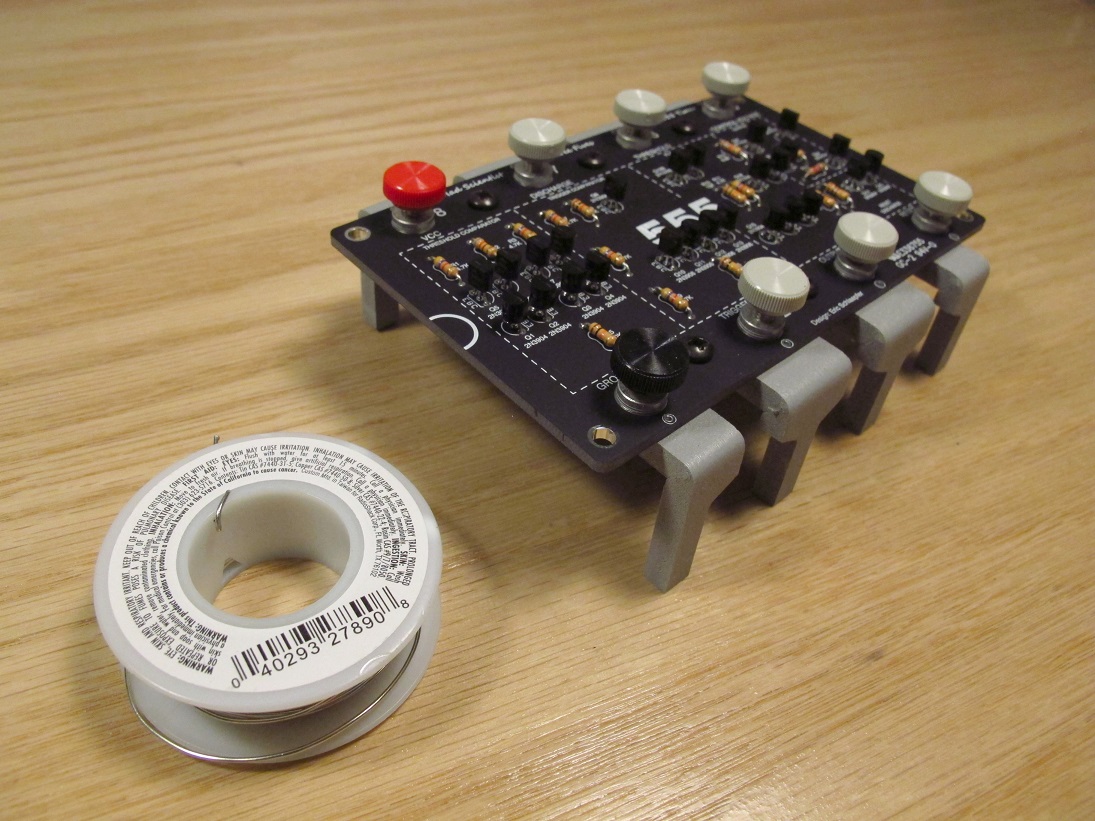 555 kit solder coil